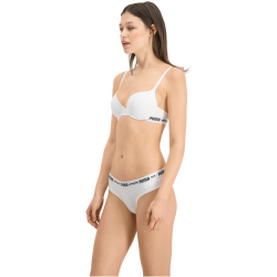 PUMA Baumwoll-BH Damen white 80A