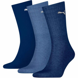 3er Pack PUMA Sport Crew Sportsocken Lightweight navy 35-38