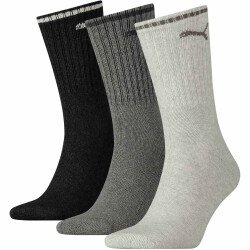 3er Pack PUMA Sport Crew Sportsocken Stripe...