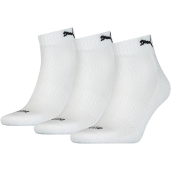 3er Pack PUMA Cushioned Quarter Socken white 35-38