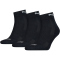 3er Pack PUMA Cushioned Quarter Socken navy 35-38