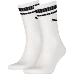 2er Pack PUMA Crew Sportsocken Heritage Stripe white 35-38