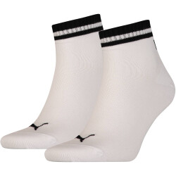 2er Pack PUMA Heritage Quarter Socken white 35-38