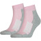2er Pack PUMA BWT Cushioned Quarter Socken basic pink 35-38