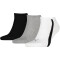 3er Pack PUMA Lifestyle Sneakersocken white/grey/black 35-38