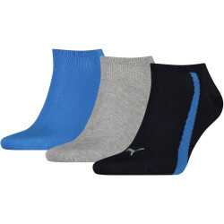 3er Pack PUMA Lifestyle Sneakersocken navy/grey/strong...