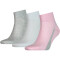 3er Pack PUMA Lifestyle Quarter Socken basic pink 35-38