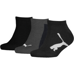 3er Pack PUMA Kinder BWT Sneakersocken white/grey/black...
