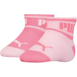 2er Pack PUMA Baby-Socken Wording pink 15-18