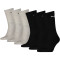 6er Pack PUMA Sport Cush Crew Sportsocken black/grey 43-46