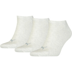 3er Pack PUMA Plain Sneakersocken oatmeal 35-38