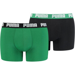 2er Pack PUMA Basic Boxershorts amazon green (035) S
