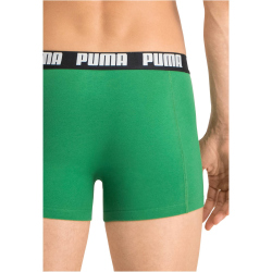 2er Pack PUMA Basic Boxershorts amazon green (035) S