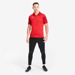 PUMA teamGOAL 23 Sideline Poloshirt puma red/chili pepper XXL