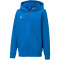 PUMA teamGOAL 23 Casuals Kapuzenjacke Kinder electric blue lemonade 176