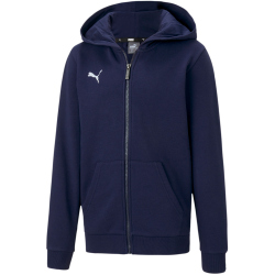 PUMA teamGOAL 23 Casuals Kapuzenjacke Kinder peacoat 164