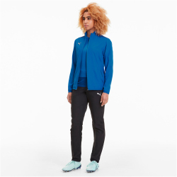 PUMA teamGOAL 23 Sideline Pr&auml;sentationsjacke Damen electric blue lemonade/team power blue 42