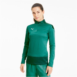 PUMA teamGOAL 23 1/4-Zip Top Damen pepper green/power...