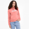 PUMA Essentials Logo Hoodie Fleece Damen salmon rose XS