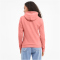 PUMA Essentials Logo Hoodie Fleece Damen salmon rose XS