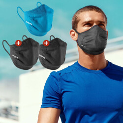 3er Pack UYN Community Mask Sportmaske...