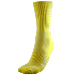 Athletic Grips Sportsocken Antirutschsocken gelb