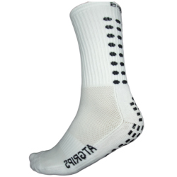 Athletic Grips Sportsocken Antirutschsocken weiß