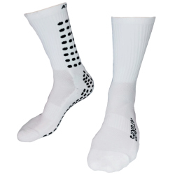 Athletic Grips Sportsocken Antirutschsocken weiß