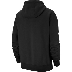 NIKE Sportswear Club Fleece Hoodie black/black/white L