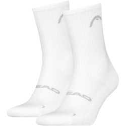 2er Pack HEAD Match Crew Socken white 35-38