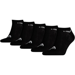 5er Pack HEAD Sneakersocken black 35-38