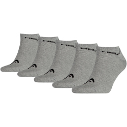 5er Pack HEAD Sneakersocken grey 39-42