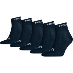 5er Pack HEAD Quarter Socken navy 39-42