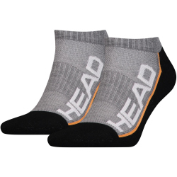 2er Pack HEAD Performance Sneakersocken grey/black 35-38