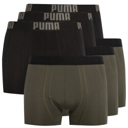 6er Pack PUMA Men Statement Boxershorts army green S