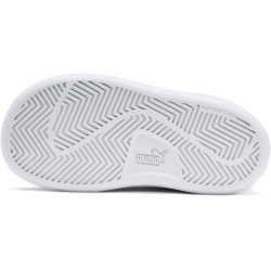 PUMA Smash v2 Leder Baby-Sneaker mit Klettverschluss