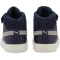 PUMA Smash v2 Mid-Cut PS Kinder Sneaker mit Klettverschluss gefüttert