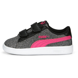 PUMA Smash v2 Glitz Glam Baby-Sneaker mit Klettverschluss