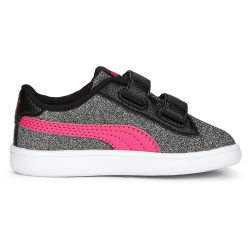 PUMA Smash v2 Glitz Glam Baby-Sneaker mit Klettverschluss