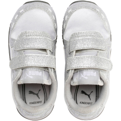 PUMA Cabana Racer Glitz Baby-Sneaker mit Klettverschluss