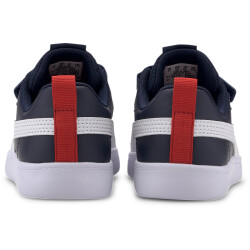 PUMA Courtflex v2 PS Kinder Sneaker mit Klettverschluss