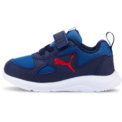 PUMA Fun Racer AC Baby-Sneaker bright cobalt/high risk red 23