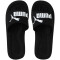 PUMA Purecat Badelatschen black/white 42