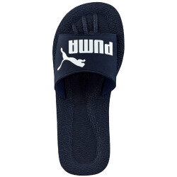 PUMA Purecat Badelatschen peacoat/white 40.5