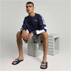 PUMA Purecat Badelatschen peacoat/white 38