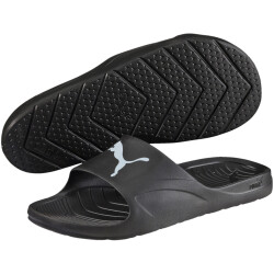 PUMA Divecat Badelatschen black/white 42
