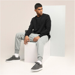PUMA Smash v2 Sneaker castlerock/puma black/puma white 45