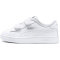 PUMA Smash v2 Leder Baby-Sneaker mit Klettverschluss PUMA white/PUMA white 22