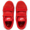 PUMA Smash v2 Suede PS Kinder Sneaker mit Klettverschluss high risk red/puma white 28