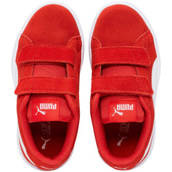 PUMA Smash v2 Suede PS Kinder Sneaker mit Klettverschluss...